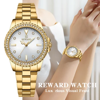 ATLYGIS Moterų Riešo Žiūrėti Originalūs Laikrodžiai moterims Vandeniui Nerūdijančio Plieno Prabangius Kvarcas Moteris Laikrodis Aukso reloj hombre