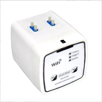 Wifi Kontrolės Laistymo Įrenginys Automatinis Vandens Lašelinę Laistymo, Drėkinimo Sistemos Rinkinys Mobile APP Kontrolės-Dvigubo Siurblio 15 Puodai