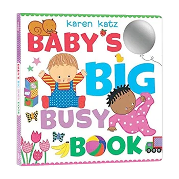 Kūdikio Didelis Užimtas Knyga,Karen Katz,Kūdikių ir Vaikų knygų amžiaus 1 2 3, anglų paveikslėlį knyga, 9781481488303