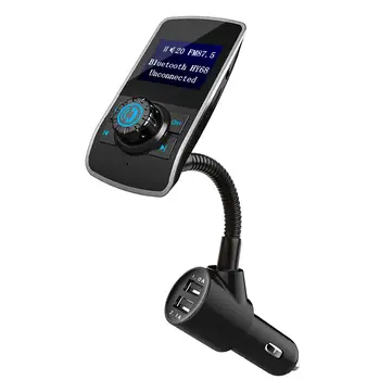 Bluetooth V4.2 FM Radijo Automobilių MP3 Grotuvas, Parama TF Kortelę AUX Uosto
