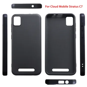 100vnt/daug Debesies Mobiliojo Stratus C5 Elito Soft Gel Atveju Matinis TPU Case For Cloud Mobile Stratus C7