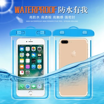 10vnt Universali Vandeniui Atveju iPhone, 11 X XS MAX 8 7 6 5 s Plius Padengti Maišelis Maišas Atvejais, Telefono Coque Vandens įrodymas Byloje