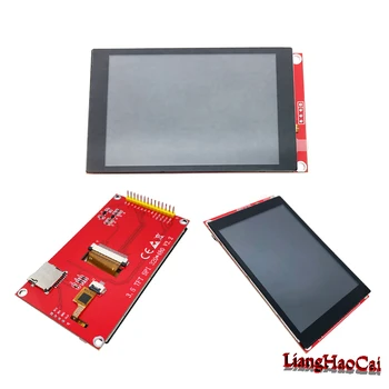 3,5 colių TFT LCD Modulis Nuoseklųjį Prievadą SPI Ratai ILI9488 ILI9486 su talpinė multi-Touch RGB320 * 480