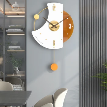 Prabanga internete raudona sieninis laikrodis kambarį šiuolaikinės paprasta atmosferos laikrodis mados namų 2022 laikrodis sienos kūrybos sienos žiūrėti
