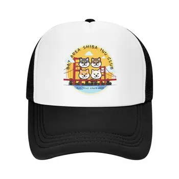 Bay Area Shiba Inu Klubo Beisbolo kepuraitę Karinis Taktinis Kepurės tėtis kepurės Kepurės Mergaitėms Vyrų