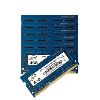 10VNT Mėlyna VEHT 2GB, 4GB 8GB DDR3 DDR3L RAM 8500 1333 1600 1866S PC3 1066-1333-12800-14900MHz Non-ECC 1,5 V /1.35 V 204 Pin SODIMM