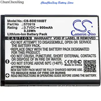 Cameron Kinijos 900mAh Baterijos 570919 už SEDEA elegantiškas 10, S5