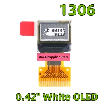 0,42 eur colių OLED ekranas LCD ekrano modulis, OLED modulis LCD modulis 72*40 1306 balta