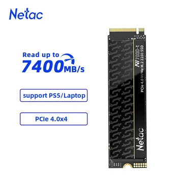 Netac M2 1 tb SSD 4tb Kietasis Diskas 2tb M. 2 NVME SSD PCIe4x4 Vidaus Kietojo Standžiojo Disko M2 SSD Diską PS5 Darbalaukio HD