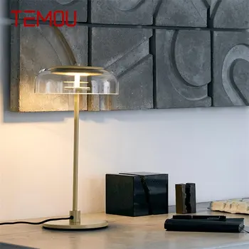 TEMOU Šiuolaikinio Stalo LED Lempos Dizainas Paprastas Stalas, Šviesos, Namų dekoro Už Fojė, Gyvenamasis Kambarys Biuro, Miegamojo