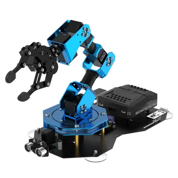 aviečių PI Robotas arm2.0 su 6 kryptį Dirbtinis Intelektas Inžinerijos Besimokančiųjų ir švietimo Mini pramoninio Manipuliatoriaus