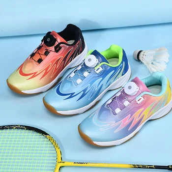 Vaikų Badmintono Bateliai amortizatoriumi dėvėjimuisi atsparios neslidžios Tenisas Sportiniai Bateliai Jauni Profesionalūs Badmintono Batai