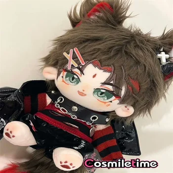 Anime Genshin Poveikio Xiao 20cm Mielas Pliušinis Lėlės uzpost Cospslay Anime Žaislas Paveikslas Kalėdos Dovanas