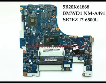 Aukštos kokybės Naujas BMWD1 NM-A491 Lenovo IdeaPad 300-17ISK Nešiojamas Plokštė 5B20K61868 SR2EZ I7-6500U DDR3 2GB 100% Testuotas