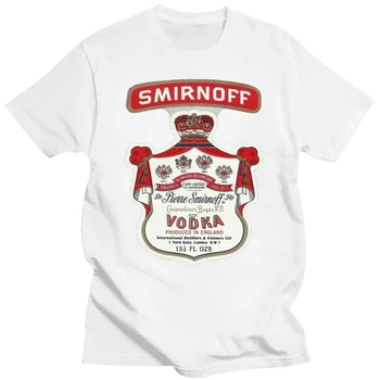 SMIRNOFF-Degtinė iš didžiosios Britanijos Bendrovė-Ojo 21-Reguliariai Fit Mens Black T-Shirt