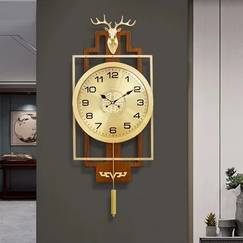 Krovinių be namų laikrodis žiūrėti Klasikinio naujas Kinų stiliaus paprastas mados kambarį laikrodis