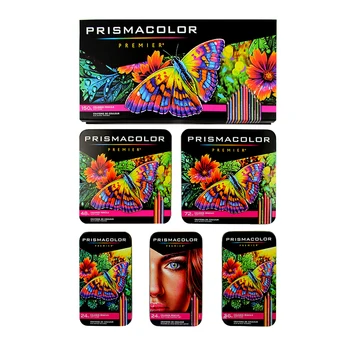 Originali JAV Prismacolor Premier Estojo 24 36 48 72 132 150 Šerdis Minkšta Šerdimi,Lápis de rk Prismacolor Premier, 132 150 unidades
